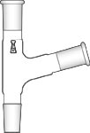 Adapter, Three-Way, 105-Degree Sidearm